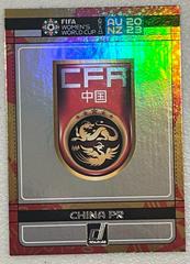 China PR #5 Soccer Cards 2023 Donruss FIFA Women's World Cup Team Badges Prices