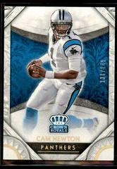 Cam Newton [Holo Gold] #21 Football Cards 2016 Panini Crown Royale Prices