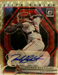 Tucker Barnhart [Gold] Baseball Cards 2022 Panini Donruss Optic Elite Series Signatures Prices