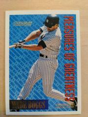 Wade Boggs #603 Baseball Cards 1994 Topps Gold Prices