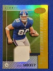 Jeremy Shockey [Mirror Gold Jersey] #126 Football Cards 2002 Leaf Certified Prices
