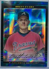Brett Evert [Xfractor] #231 Baseball Cards 2002 Bowman Chrome Prices
