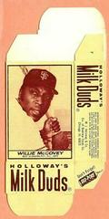 Willie McCovey #7 Baseball Cards 1971 Milk Duds Complete Box Prices