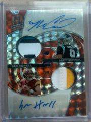 Matt Corral, Sam Howell [Orange] #DPA-CH Football Cards 2022 Panini Spectra Dual Patch Autographs Prices