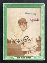 Pee Wee Reese Baseball Cards 1958 Bell Brand Dodgers Prices