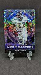 Ray Lewis [No Huddle Silver] #MM-20 Football Cards 2022 Panini Mosaic Men of Mastery Prices
