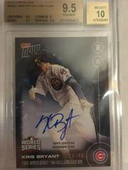 Kris Bryant [Autograph] #646-B Baseball Cards 2016 Topps Now Prices