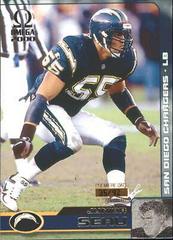 Junior Seau [Premiere Date] #122 Football Cards 2000 Pacific Omega Prices