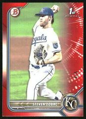 Steven Zobac [Red] Baseball Cards 2022 Bowman Draft Prices