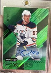Connor McDavid Hockey Cards 2021 Upper Deck Synergy Autographs Prices