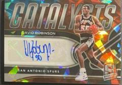 David Robinson [Astral] #CAS-DRO Basketball Cards 2021 Panini Spectra Catalysts Signatures Prices