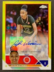 Juju Watkins [Yellow] #CA-JWA Basketball Cards 2023 Topps Chrome McDonald's All American Autographs Prices