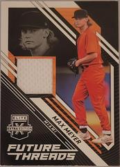 Max Meyer Baseball Cards 2021 Panini Elite Extra Edition Future Threads Prices