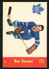 Ron Stewart #5 Hockey Cards 1955 Parkhurst Quaker Oats Prices