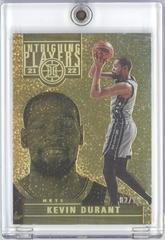 Kevin Durant [Gold] Basketball Cards 2021 Panini Illusions Intriguing Players Prices