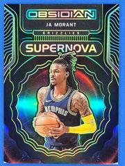 Ja Morant [Green] Basketball Cards 2021 Panini Obsidian Supernova Prices