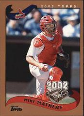 Mike Matheny #32 Baseball Cards 2002 Topps Opening Day Prices