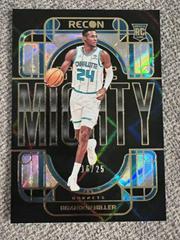 Brandon Miller [Effect] #2 Basketball Cards 2023 Panini Recon The Mighty Prices