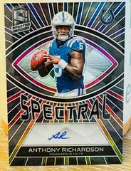 Anthony Richardson #1 Football Cards 2023 Panini Spectra Spectral Signature Prices