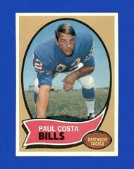 Paul Costa #36 Football Cards 1970 Topps Prices