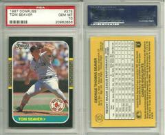 Tom Seaver #375 Baseball Cards 1987 Donruss Prices
