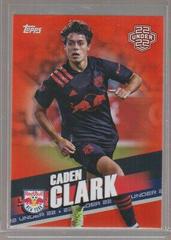 Caden Clark [Orange] Soccer Cards 2022 Topps MLS Prices