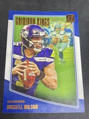 Russell Wilson #GK-35 Football Cards 2018 Donruss Gridiron Kings Prices