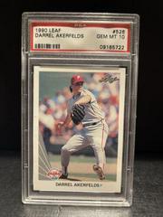 Darrel Akerfelds #526 Baseball Cards 1990 Leaf Prices