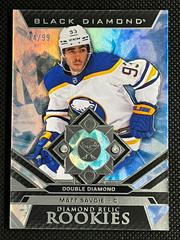 Matt Savoie #RG-MS Hockey Cards 2023 Upper Deck Black Diamond Rookie Gem Prices