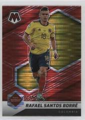 Rafael Santos Borre [Red Pulsar] #182 Soccer Cards 2021 Panini Mosaic Road to FIFA World Cup Prices