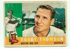 Bobby Thomson #153 Baseball Cards 1960 Venezuela Topps Prices