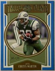 Curtis Martin [Blue] #TT-11 Football Cards 2022 Panini Legacy Timeless Talents Prices