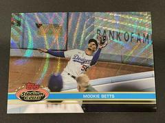 Mookie Betts [Wave] #100 Baseball Cards 2021 Stadium Club Chrome Prices