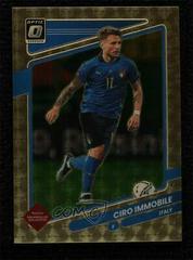 Ciro Immobile [Optic Gold] #79 Soccer Cards 2021 Panini Donruss Road to Qatar Prices