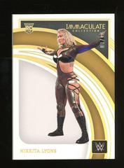 Nikkita Lyons [Gold] #37 Wrestling Cards 2022 Panini Immaculate WWE Prices