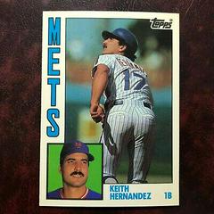Keith Hernandez #120 Baseball Cards 1984 Topps Tiffany Prices