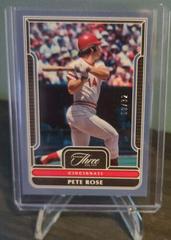 Pete Rose [Full Count] #70 Baseball Cards 2023 Panini Three and Two Prices