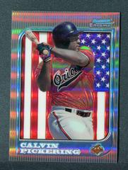 Calvin Pickering [Refractor] #174 Baseball Cards 1997 Bowman Chrome International Prices