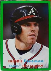 Freddie Freeman [Green] Baseball Cards 2021 Topps Archives Prices