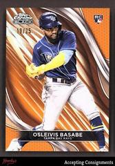 Osleivis Basabe [Orange Refractor] #15 Baseball Cards 2024 Topps Chrome Black Prices