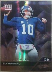 Eli Manning #65 Football Cards 2011 Panini Absolute Memorabilia Prices