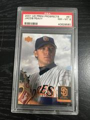 Jake Peavy #61 Baseball Cards 2001 Upper Deck Prospect Premieres Prices