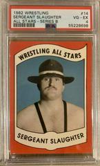 Sergeant Slaughter #14 Wrestling Cards 1982 Wrestling All Stars Series B Prices