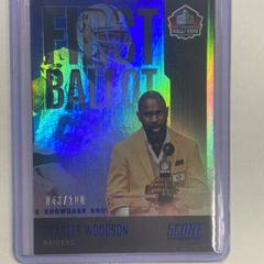 Charles Woodson [Showcase] #FB-CW Football Cards 2022 Panini Score First Ballot Prices