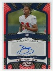 Derek Stingley Jr. [Red] #RS-DSJ Football Cards 2022 Panini Certified Rookie Signatures Prices