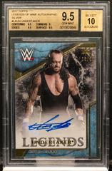Undertaker [Silver] Wrestling Cards 2017 Topps Legends of WWE Autographs Prices