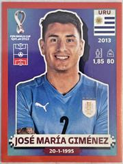 Jose Maria Gimenez #URU7 Soccer Cards 2022 Panini World Cup Qatar Stickers Prices