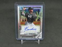 Yolbert Sanchez #BCMA-YS Baseball Cards 2021 Bowman Chrome Mega Box Mojo Autographs Prices