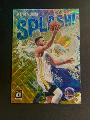 Stephen Curry [Gold Wave] #1 Basketball Cards 2021 Panini Donruss Optic Splash Prices