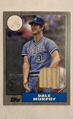 Dale Murphy [Black] #87BR-DM Baseball Cards 2022 Topps 1987 Series 2 Relics Prices